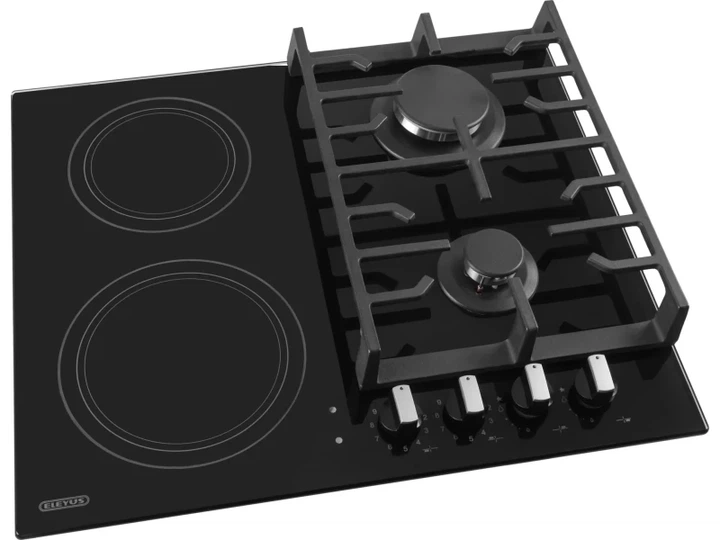 Варильна поверхня комбінована ELEYUS H0СBHG ME 60 BL V2 CF - зображення 2