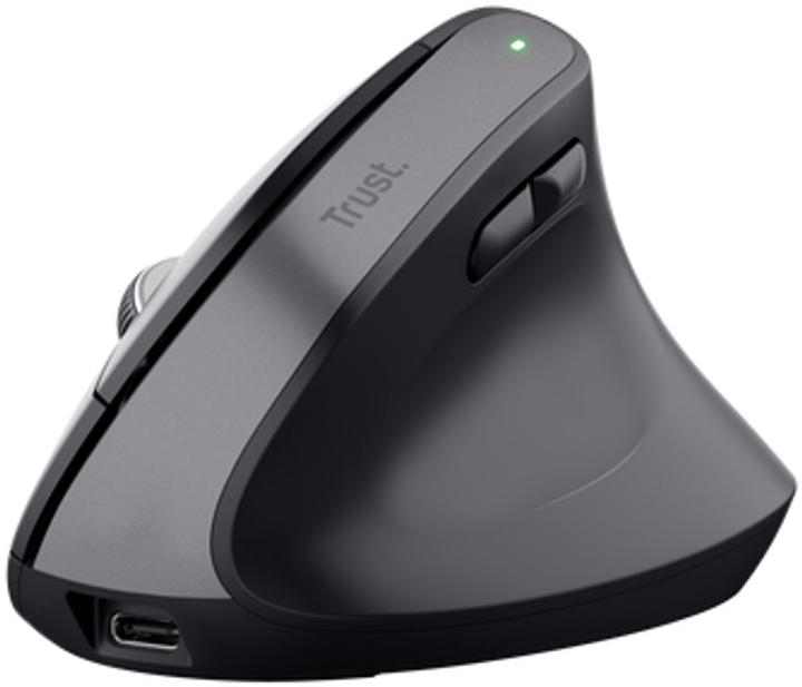 Мышь Trust Bayo+ Ergo Wireless/Bluetooth Black (TR25146) - изображение 2