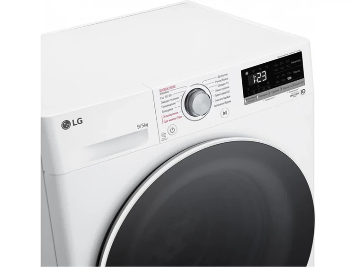Прально-сушильна машина автоматична LG F2V3FG0W - изображение 7