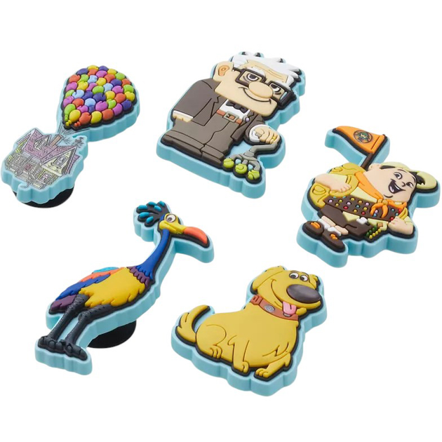 Przypinki do butów Crocs Jibbitz Pixar Up 10015110 5 szt Welokolorowe - obraz 3