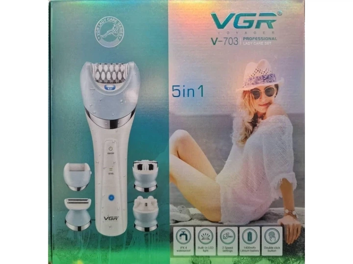 Епілятор VGR V-703 5 В 1 - изображение 8