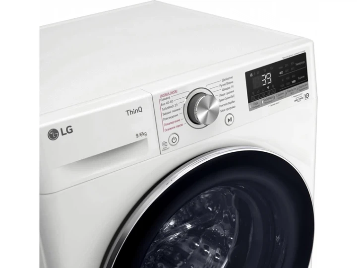Прально-сушильна машина автоматична LG F4V7VG1W - изображение 7