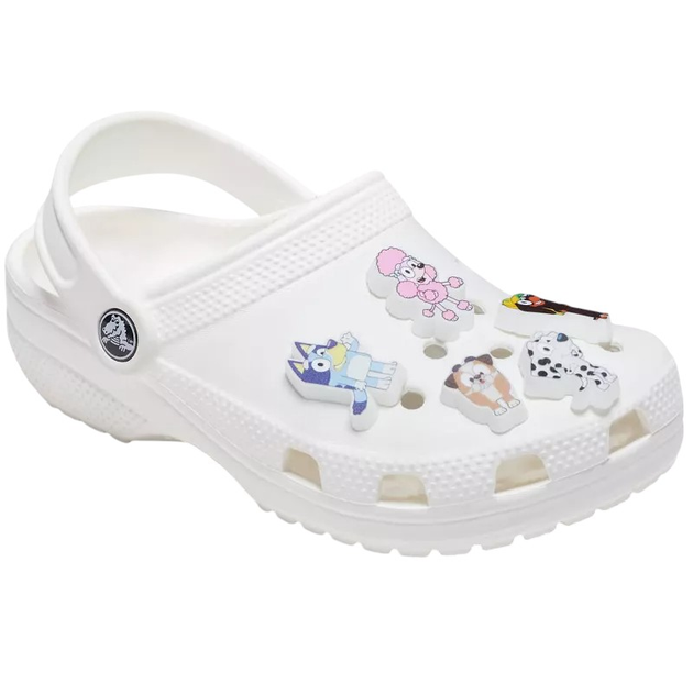 Джибітси Crocs Jibbitz Bluey 10014369 5 шт Різнокольорові (196265891405) - зображення 2