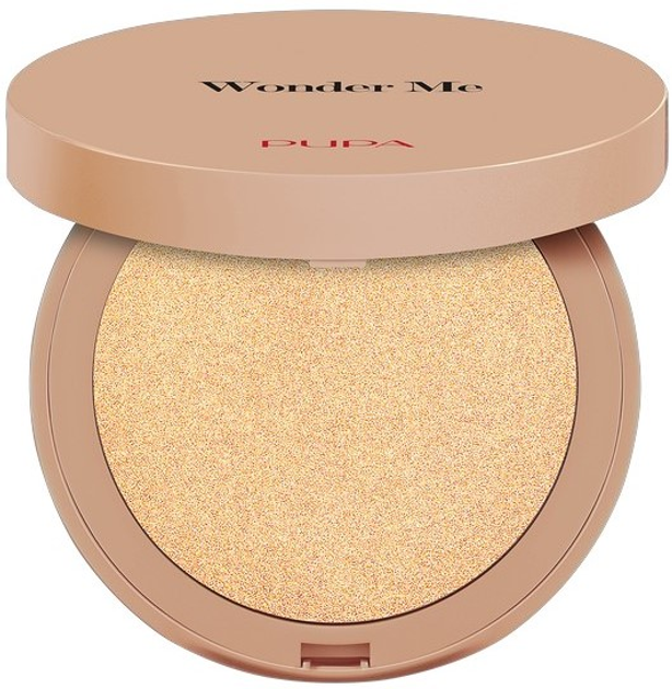 Хайлайтер для обличчя Pupa Wonder Me Glow 102 Pure Gold 7.5 г (8011607386857) - зображення 1