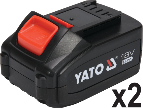 Болгарка акумуляторна 18 В YATO YT-828295 диск 125 мм (2 акумулятором) - изображение 4