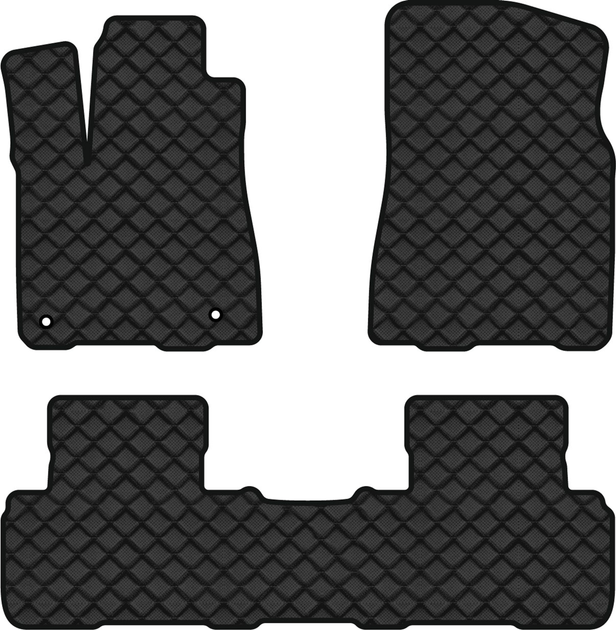 Килимки з екошкіри EVAtech ECO в салон авто для Highlander (XU50) 7 seats Toyota 2013-2016 3 покоління SUV USA Екошкіра чорна з чорною ниткою чорний кант від Rozetka на платформі USKIDKA Акція на Килимки з екошкіри EVAtech ECO в салон авто для Highlander (XU50) 7 seats Toyota 2013-2016 3 покоління SUV USA Екошкіра чорна з чорною ниткою чорний кант від Rozetka