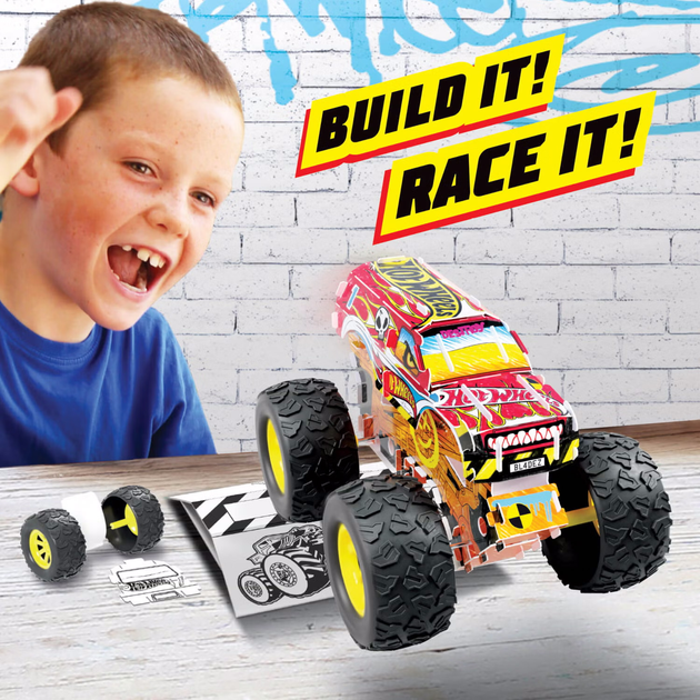 Zestaw do samodzielnego złożenia Bladez Toyz Hot Wheels Creative Maker Kitz Monster Tracks (5060158856060) - obraz 5
