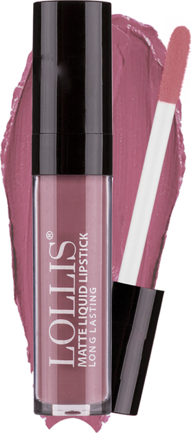 Рідка матова помада для губ Lollis Matte Liquid Lipstick Long Lasting 05 6 мл від Rozetka на платформі USKIDKA Акція на Рідка матова помада для губ Lollis Matte Liquid Lipstick Long Lasting 05 6 мл від Rozetka