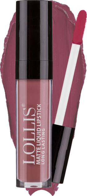 Рідка матова помада для губ Lollis Matte Liquid Lipstick Long Lasting 11 6 мл від Rozetka на платформі USKIDKA Акція на Рідка матова помада для губ Lollis Matte Liquid Lipstick Long Lasting 11 6 мл від Rozetka