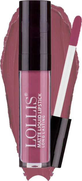 Рідка матова помада для губ Lollis Matte Liquid Lipstick Long Lasting 16 6 мл від Rozetka на платформі USKIDKA Акція на Рідка матова помада для губ Lollis Matte Liquid Lipstick Long Lasting 16 6 мл від Rozetka