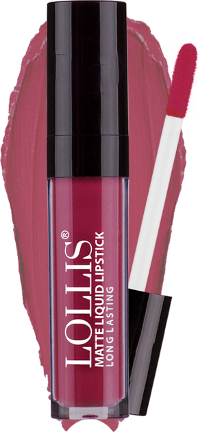 Рідка матова помада для губ Lollis Matte Liquid Lipstick Long Lasting 20 6 мл від Rozetka на платформі USKIDKA Акція на Рідка матова помада для губ Lollis Matte Liquid Lipstick Long Lasting 20 6 мл від Rozetka