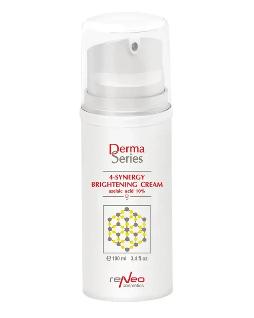 Освітлюючий крем з азелаїновою кислотою 10% Derma Series 4-synergy brigtening cream, 100 ml - Фото 1 Освітлюючий крем з азелаїновою кислотою 10% Derma Series 4-synergy brigtening cream, 100 ml - зображення 1
