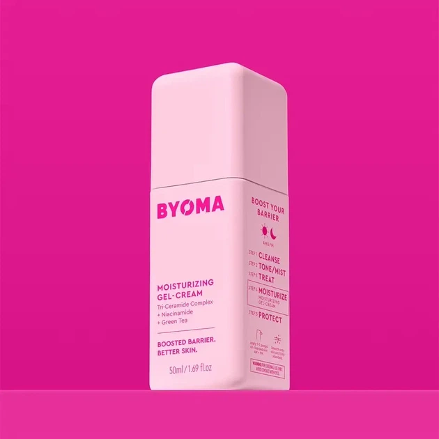 Крем-гель для обличчя Byoma Moisturising Gel Cream, 50 ml - зображення 2
