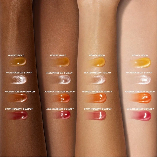 Олія для губ Gisou Honey Infused Lip Oil Mango Passion Punch, 8 мл - Фото 2 Олія для губ Gisou Honey Infused Lip Oil Mango Passion Punch, 8 мл - изображение 2