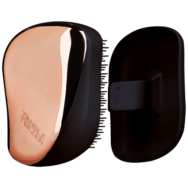 Щітка для волосся Tangle Teezer Compact Styler Rose Gold Black - Фото 2 Щітка для волосся Tangle Teezer Compact Styler Rose Gold Black - изображение 2