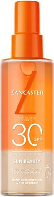Вода для засмаги Lancaster Sun Beauty Spf 30 150 мл (3616305924735) - зображення 1