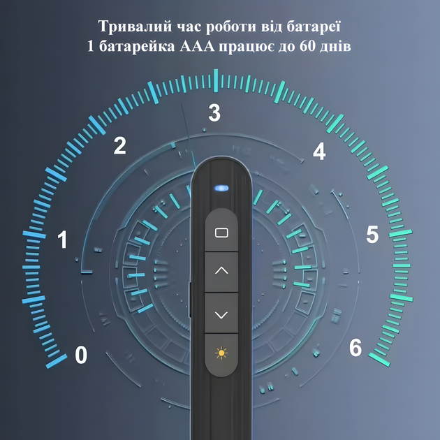 Многофункциональный беспроводной презентер 2.4 G лазерная указка дистанционная - Фото 4 Многофункциональный беспроводной презентер 2.4 G лазерная указка дистанционная - изображение 4