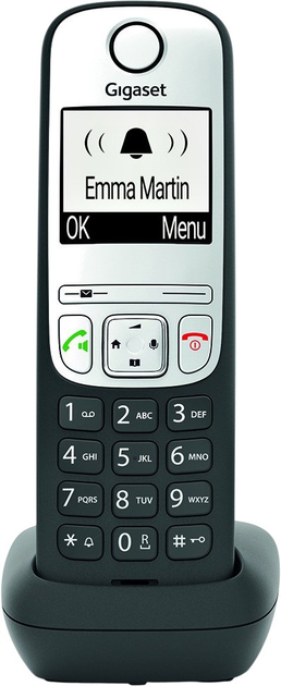 Telefon stacjonarny Gigaset A690HX Black (S30852-H2870-B101) - obraz 2