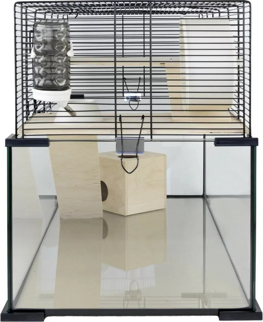 Клітка AquaEl Vetro Plus Nature 80 x 35 x 44 см (5906877024192) - зображення 4