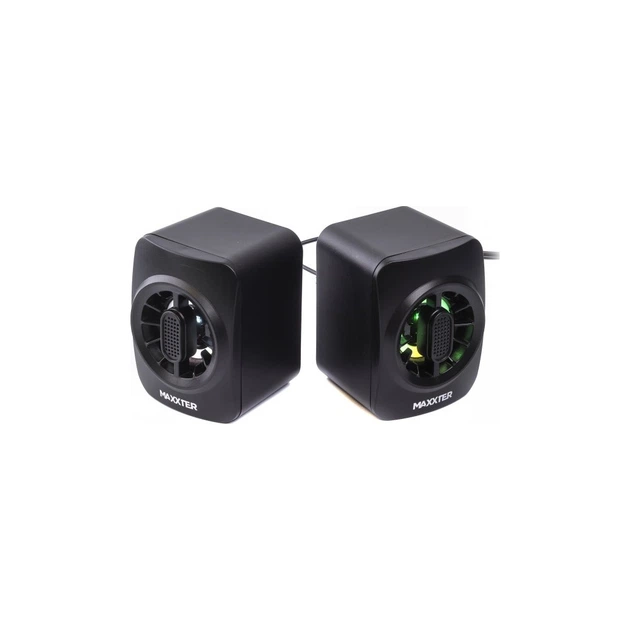 Акустическая система Maxxter CSP-U005RGB USB Black (CSP-U005RGB) - изображение 2