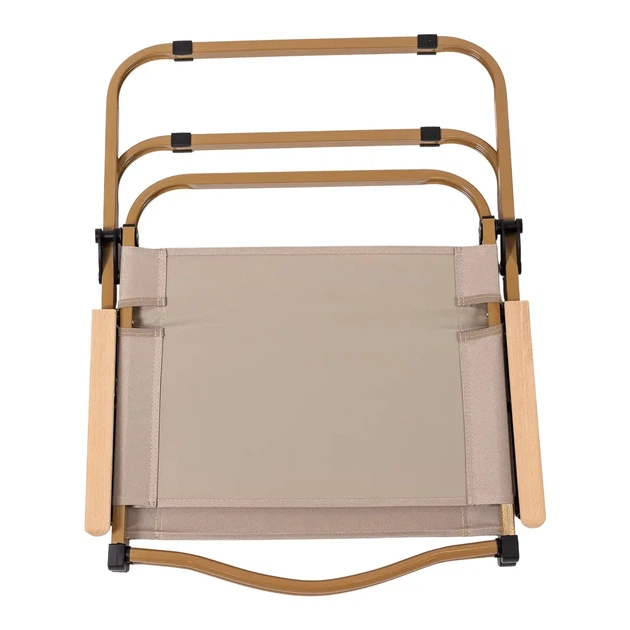 Стул туристический раскладной RIAS STD-05 с подлокотниками 76х50х51 см Brown (3_06280) - изображение 2