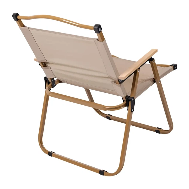 Стул туристический раскладной RIAS STD-05 с подлокотниками 76х50х51 см Brown (3_06280) - изображение 4