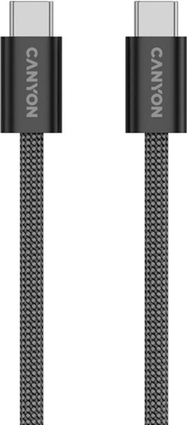 Kabel Canyon OnWire 60MG C-C 60W Magnet Braided 1 m Black (CND-CCMG60AB15B) - obraz 4