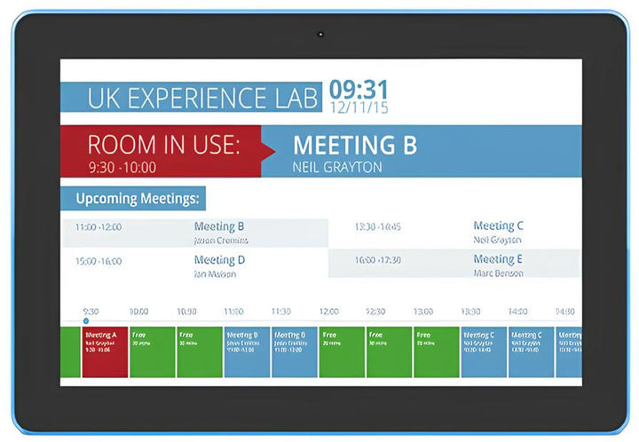 Tablet ALLNET Meetingroom 10.1" 8/16GB Black (MT10RK3568A11PoENFC) - obraz 1