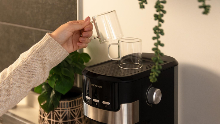 Ekspres do kawy kolbowy Cecotec Power Espresso 20 Pecan (01724) - obraz 5