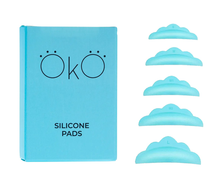 Набор бигуди силиконовых OKO, 5 пар (S, M, M1, M2, L) - изображение 3