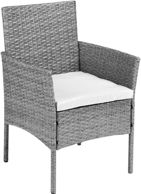 Komplet mebli ogrodowych ModernHome by Multistore MultiGarden (CRF2512 LIGHT GREY) - obraz 3
