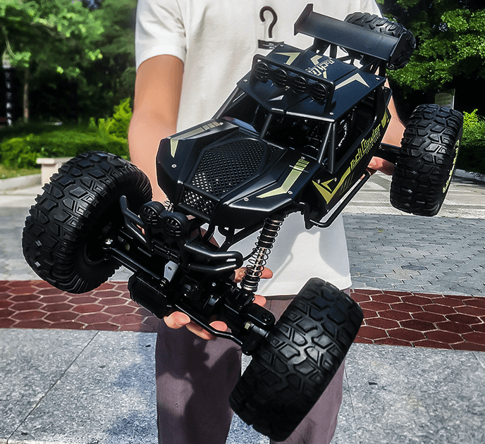 Машинка на радиоуправлении 1:8 4WD большая 50 см GW131 609E Black з пультом автомобиль внедорожник монстр-трак - изображение 7