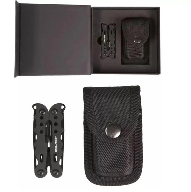 Мультитул MIL-TEC COBRA SMALL 9в1 Black (15406100) - Фото 2 Мультитул MIL-TEC COBRA SMALL 9в1 Black (15406100) - изображение 2