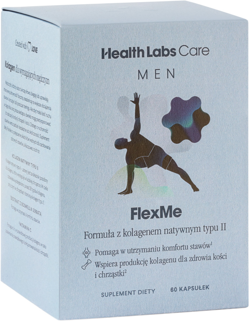 Suplement diety Health Labs FlexMe Men 60 kapsułek (5906146790940) - obraz 1