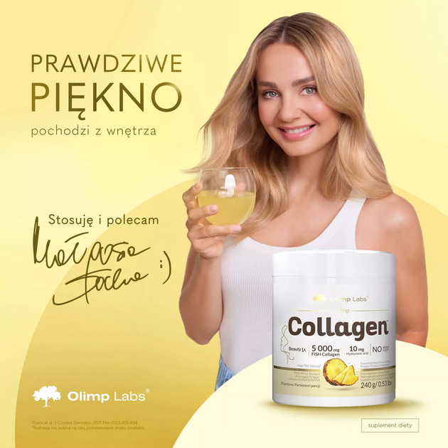 Дієтична добавка Olimp Labs Collagen 5000 mg Pineapple 240 g (5901330093593) - зображення 3