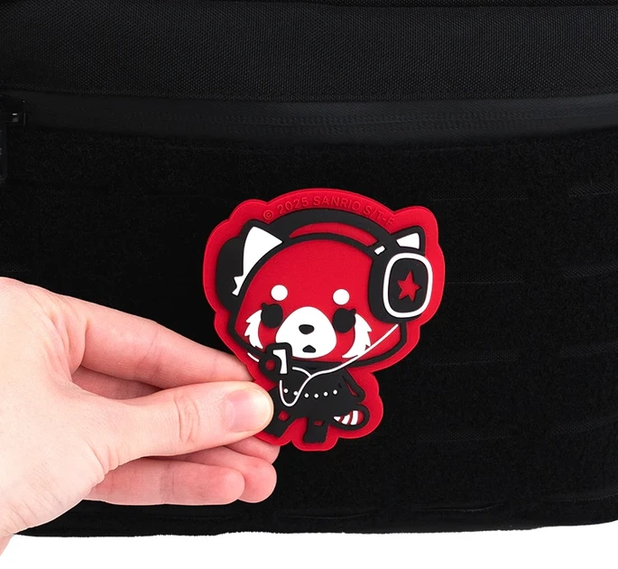 Набір Kite Aggretsuko бейдж на липучці та підвіска (AR25-3010-2) - зображення 4