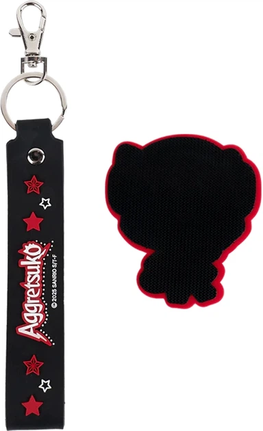 Набір Kite Aggretsuko бейдж на липучці та підвіска (AR25-3010-2) - зображення 8