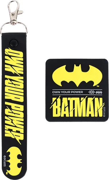 Набор Kite DC Batman бейдж на липучке и подвеска (DC25-3010) - изображение 2