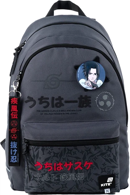 Набір Kite Naruto Shippuden бейдж на липучці та підвіска (NR25-3010) - зображення 3