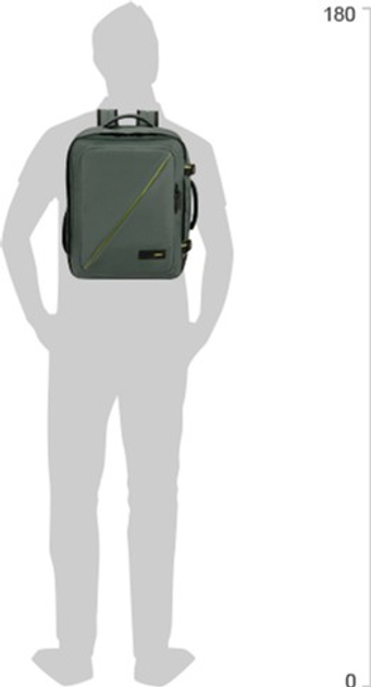 Рюкзак American Tourister Take2cabin M 15.6" Dark Forest (5400520240750) - зображення 7