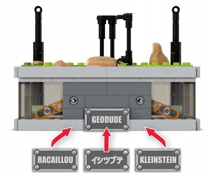 Конструктор Mattel Mega Pokémon Mini Motion Geodude 355 деталей (HWR79) (0194735219513) - зображення 3