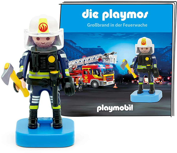Figurka do przesłuchania Tonies Toniebox The Playmos Major Fire in the Fire Station 05-0005 (4251192107732) - obraz 1