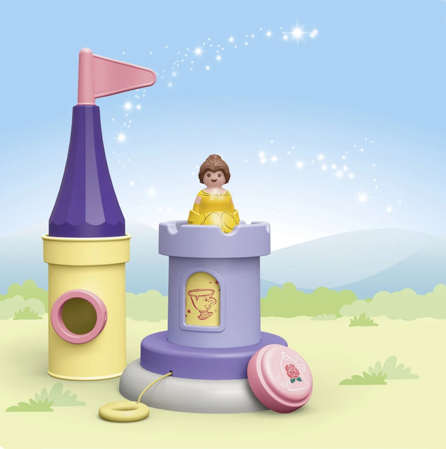 Конструктор Playmobil JUNIOR & Disney: Ігрова вежа Белли з мелодією 7 елементів 71458 (4008789714589) - зображення 2