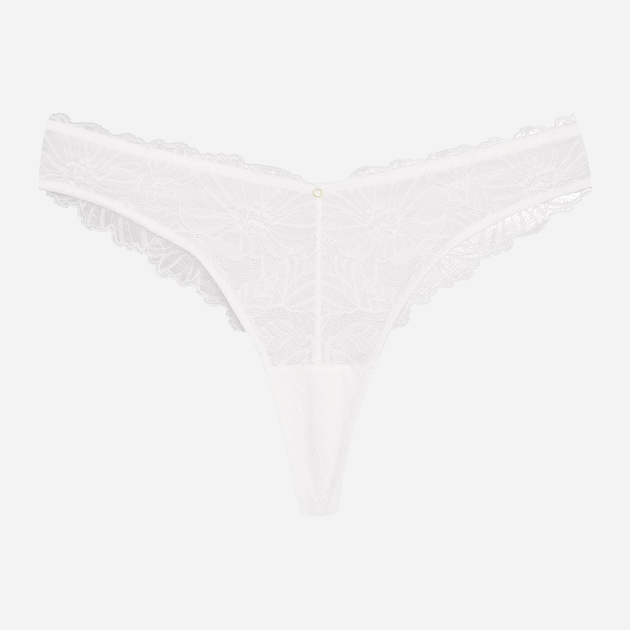 Трусики стрінги жіночі Esotiq Briana 42345-00X XL Білі (5903972518229) - зображення 6