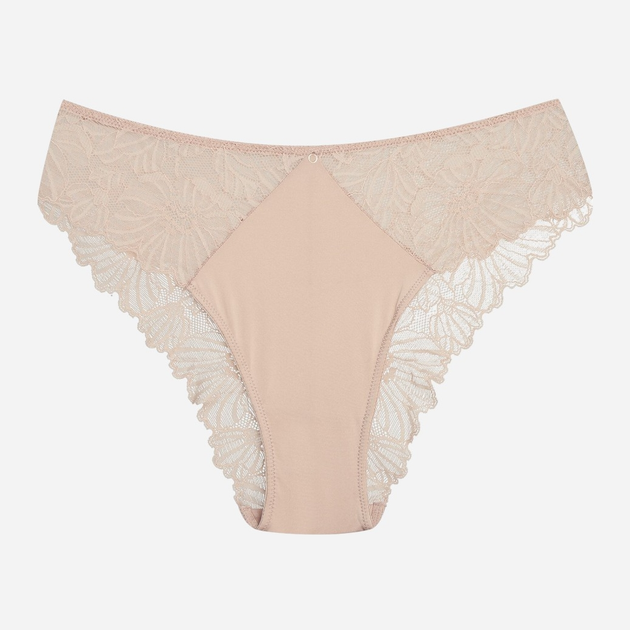 Majtki brazyliany damskie koronkowe Esotiq Briana 42346-82X L Beżowe (5903972518434) - obraz 7