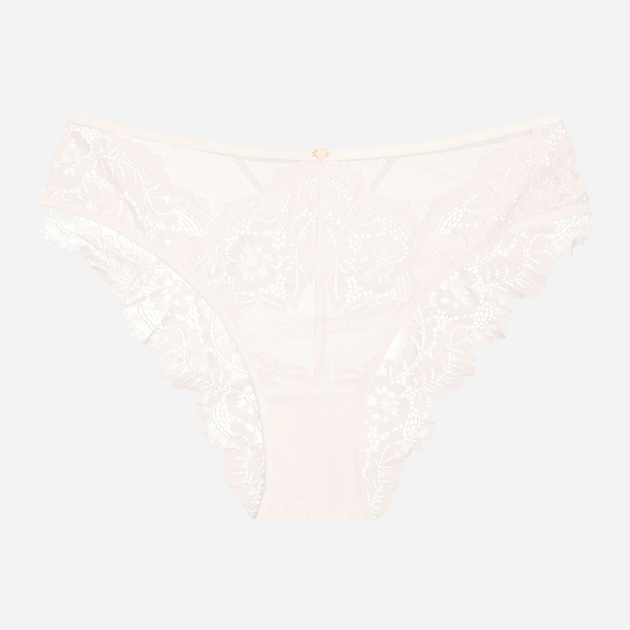 Majtki brazyliany damskie koronkowe Esotiq Sweetheart 42357-00X 2XL Białe (5903972394342) - obraz 6
