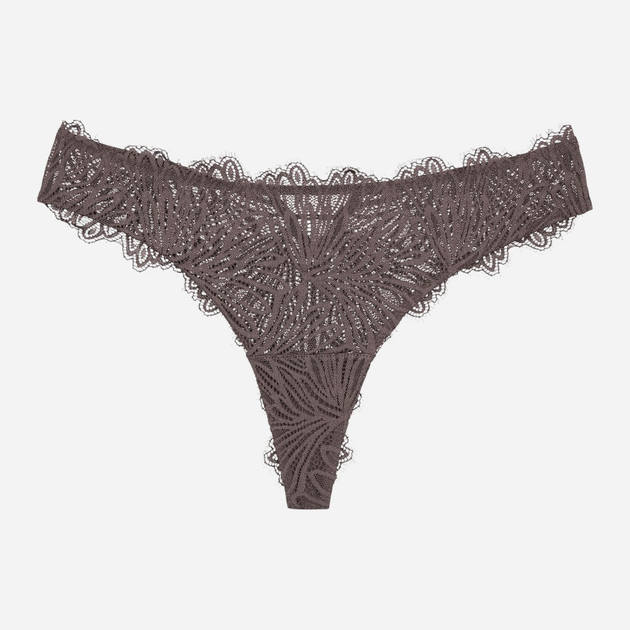 Majtki stringi damskie koronkowe Esotiq Sapphire 42372-90X XL Szare (5903972397282) - obraz 7
