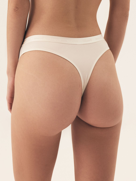 Majtki tanga damskie Bloovii Lacteem 42484-01X L Kremowe (5903972540817) - obraz 2