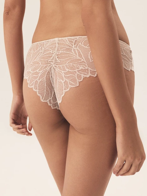 Набір трусиків бразиліана жіночих 2 шт Esotiq Pelia 42449-K003 L Бежевий/Кремовий (5903972535462) - зображення 3