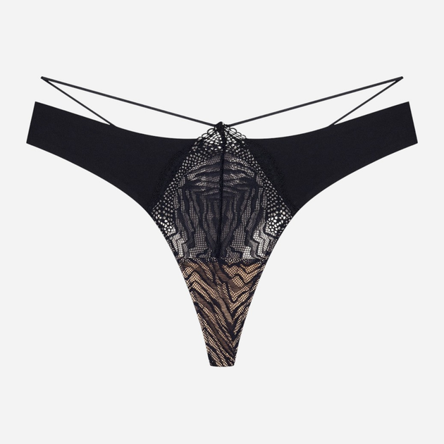 Majtki stringi damskie siateczkowe Esotiq Bonita 42536-61X XL Czarne (5903972521496) - obraz 6